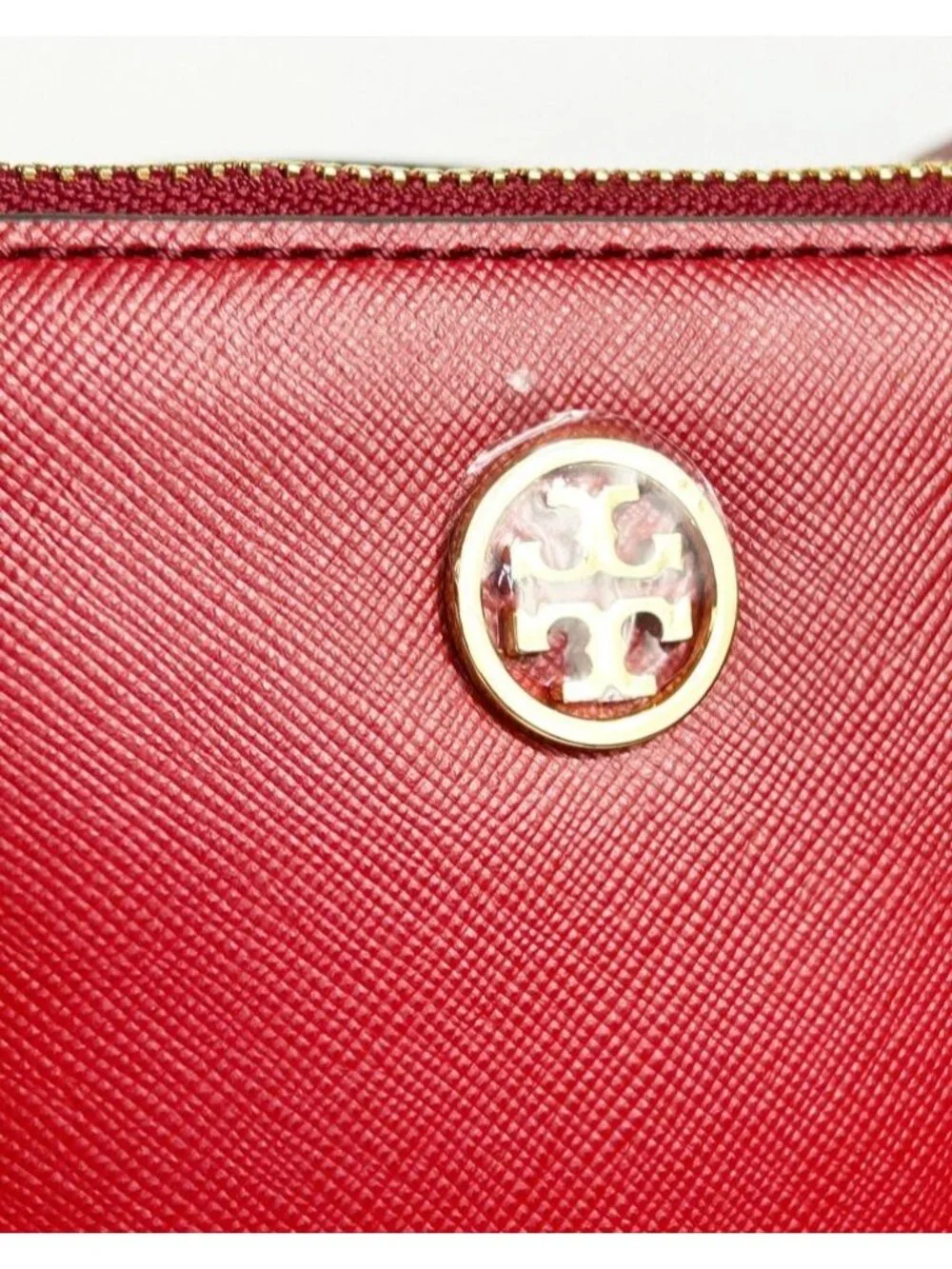 Tory Burch Saffiano Leather Robinson Double Zip Tote in Limited Edition Red - Ne